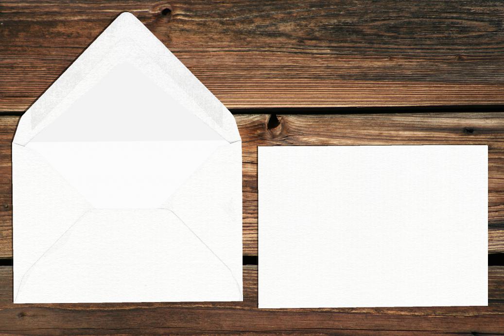 Briefhüllen mit Seidenfutter C7 81x114 mm Nassklebend Weiß gerippt 100 g/qm